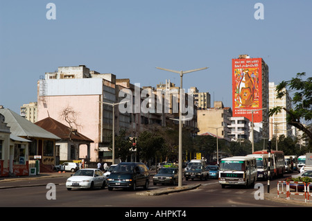 street scene, Maputo, Mozambique Stock Photo