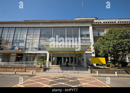 Haringey civic centre in Wood Green, north London Stock Photo