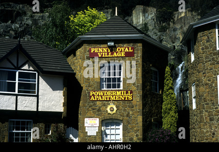 Penny Royal Village Apartments, Launceston, Tasmania, Australia Stock Photo