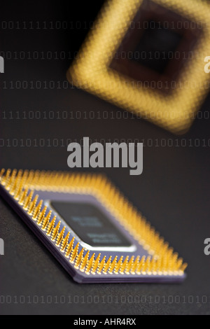 Computer processor Stock Photo