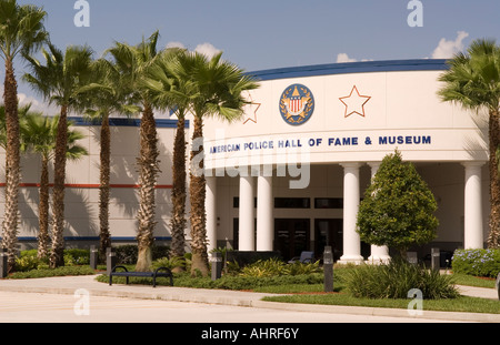 American Police Hall of Fame & Museum  at Titusville FL USA, Museum Stock Photo