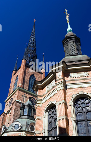 Riddarholm Church in Stockholm Stock Photo