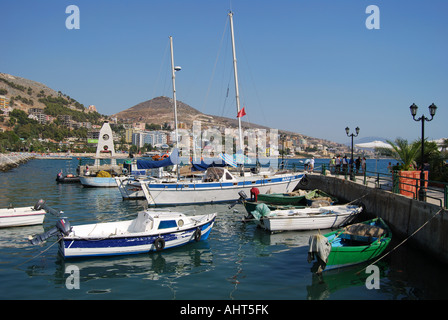 Saranda Marina, Saranda, Vlorë County, Albania Stock Photo