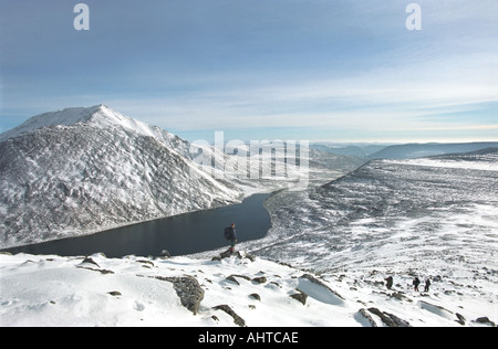 Tourists Are Climbing The Highest Peak Of The Urals The Narodnaya Stock   Tourists Are Climbing The Highest Peak Of The Urals The Narodnaya Ahtcae 