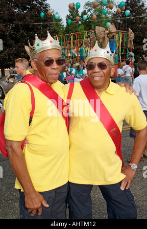 Ethnic Twins Convention at Twinsburg Ohio Stock Photo