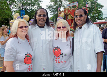 Twins Convention at Twinsburg Ohio Stock Photo