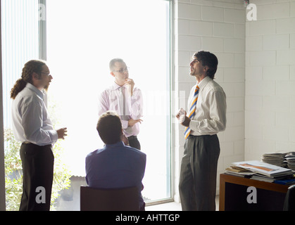 Businesspeople in a meeting Stock Photo