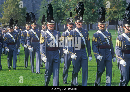 Homecoming Parade West Point Military Academy West Point New York Stock Photo