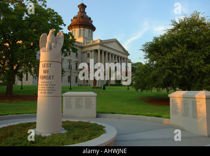 South Carolina statehouse, Columbia, South Carolina, USA Stock Photo