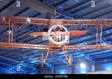 Bristol Scout D Fleet Air Arm Museum Yeovilton Somerset.  XAV 1395-307 Stock Photo