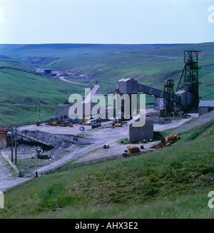 Groverake fluospar mine, near Rookhope, above Weardale, County Durham, England, UK.