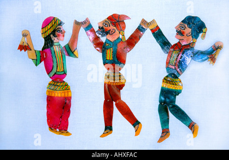 Turkey Turkish Shadow Puppets Stock Photo