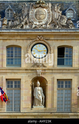 TOWNHALL - DUCAL PALACE - DIJON - BURGUNDY - FRANCE Stock Photo