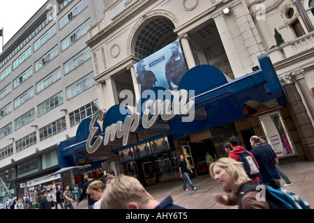 Empire cinema Leicester Square London Stock Photo