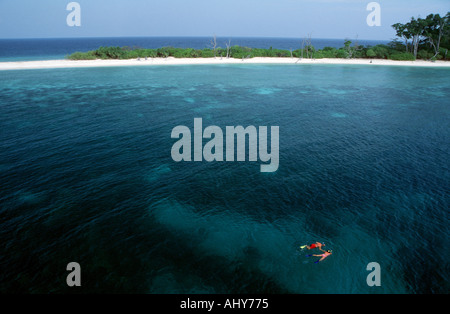 North Button Island Andaman Islands India Stock Photo