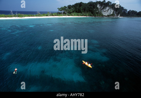 North Button Island Andaman Islands India Stock Photo