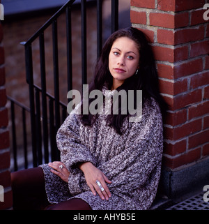 The British singer Dina Carroll in London in England in Great Britain in the United Kingdom Stock Photo
