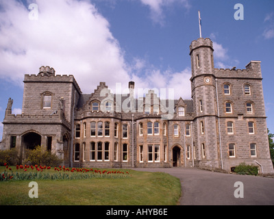 Inverlochy Castle Hotel at Fort William in Scotland in Great Britain in the United Kingdom UK. History Scottish Historical Architecture Stock Photo