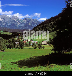 AUSTRIAN TYROL NEAR SCHLADMING Stock Photo