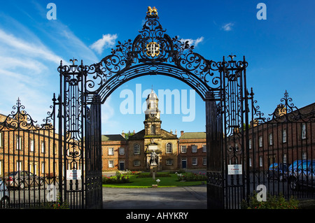 Sir William Turners Almshouse Kirkleatham Redcar Cleveland England Stock Photo