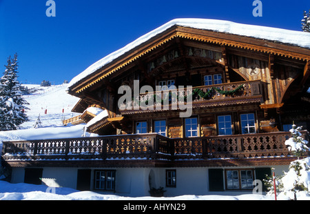 FRANCE. SAVOIE (73) SKI RESORT COURCHEVEL 1850. CHEVAL BLANC LUXURY HOTEL  (LVMH GROUP'S FLAGSHIP Stock Photo - Alamy