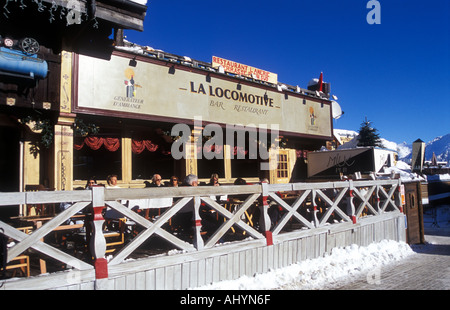 The Ineos Club House in the ski resort of Courchevel in the French Alps.  INEOS Stock Photo - Alamy