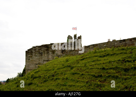 Tutbury Castle, Derbyshire Landmark Stock Photo