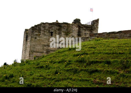 Tutbury Castle, Derbyshire Landmark Stock Photo