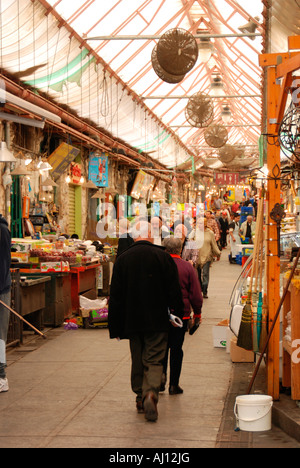 Israel West Jerusalem Machane Yehuda market Stock Photo