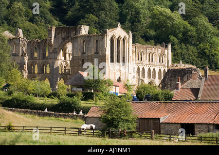 Rievaulx Abbey in the North York Moors National Park Yorkshire UK Stock Photo