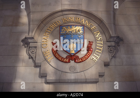 The Chartered Insurance Institute professional organisation for those working in the insurance financial services industry Stock Photo