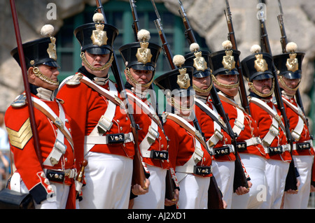 Victorian Soldiers Stock Photo