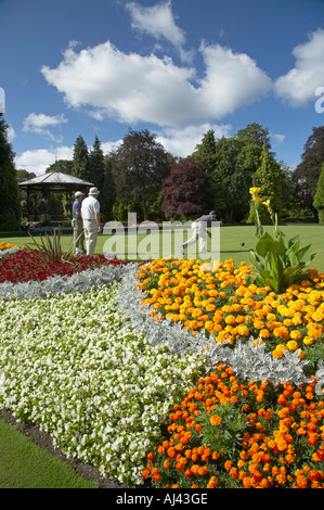 Spa Park Park Street Ripon Town Centre North Yorkshire England Stock Photo