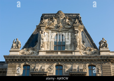 Pavillon Colbert at Louvre Palace Paris France Stock Photo