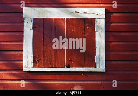 Old Mill window in dapple light Praters Mill Varnell Georgia USA Stock Photo