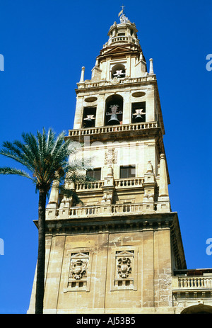 Spain Andalucia Andalusia Torre del Alminar bell tower of the Cordoba Mosque Stock Photo