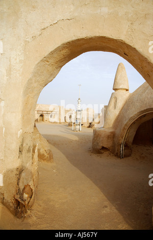 Star Wars Film Set at Ong Jemel, Tunisia Stock Photo