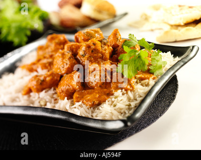 INDIAN CHICKEN CURRY Stock Photo