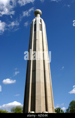 Edison Memorial Tower in Edison, NJ USA Stock Photo