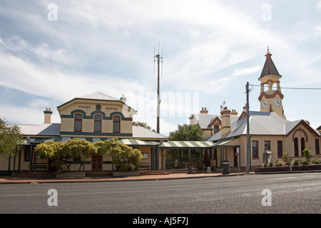 Ballina Court Office old colonial style building in New South Wales NSW Australia Stock Photo