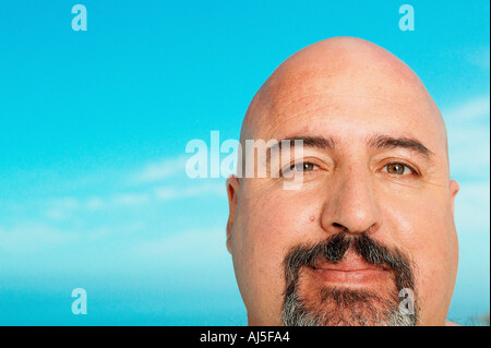 Overweight man Stock Photo