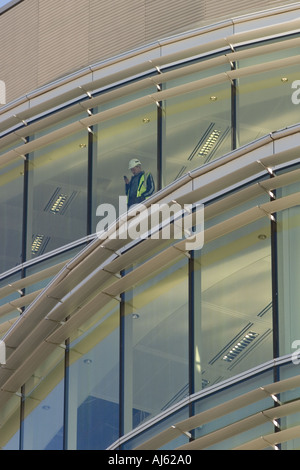 Foreman sending a text message Stock Photo - Alamy