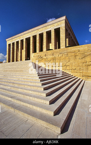 Turkey Ankara Anitkabir Mausoleum of Mustafa Kemal Ataturk founder and ...