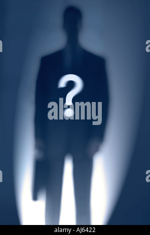 A man of mystery Stock Photo