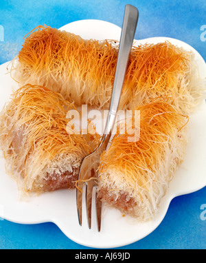 KADAYIF PASTRIES Stock Photo