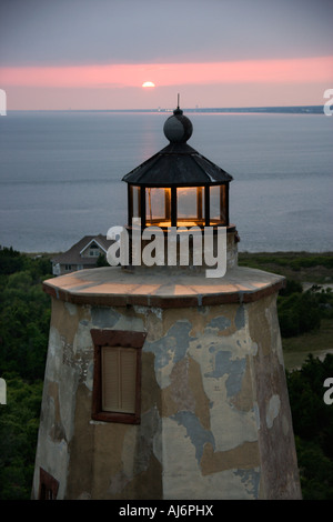 Bald Head Island lighthouse North Carolina Stock Photo