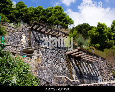 aphrodite thermal baths, Ischia, Italy Stock Photo