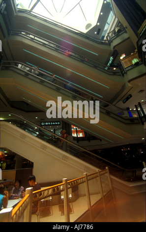 ecalator shopping centre Brisbane Australia 2341 Stock Photo