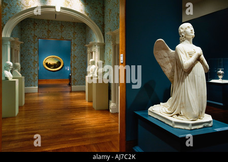 Interior view of Cincinnati Art Museum in Eden park, Cincinnati, Ohio. Stock Photo