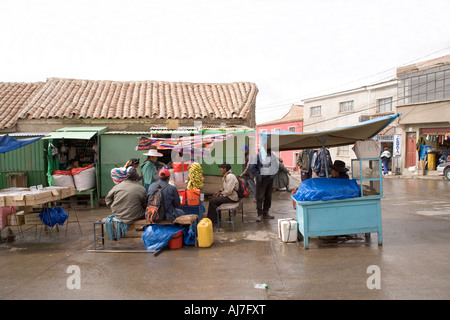 The Miners market in Potosi, Bolivia Stock Photo